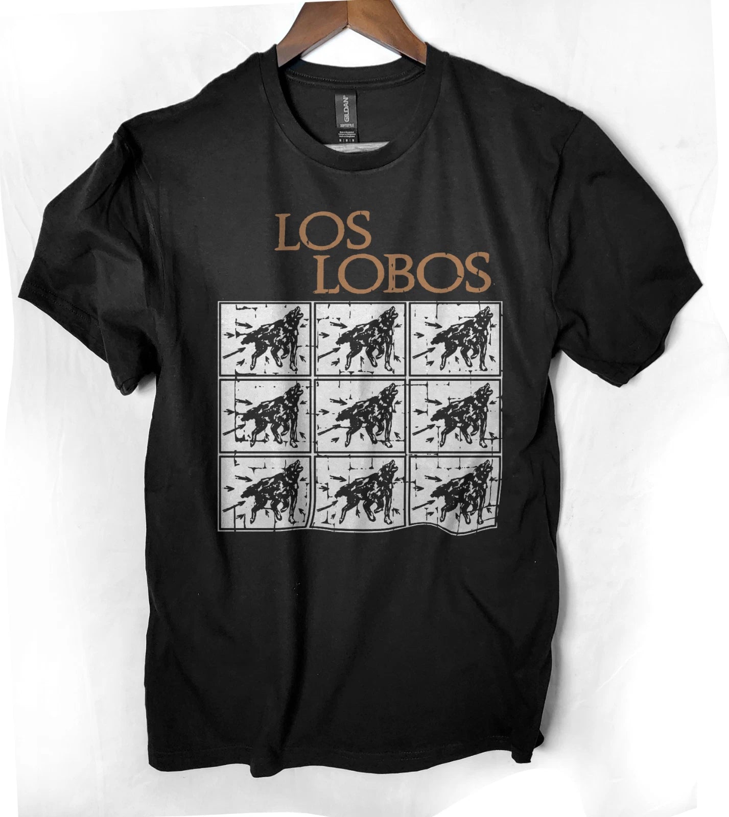 Los Lobos band T shirt Los Angeles post punk tex mex