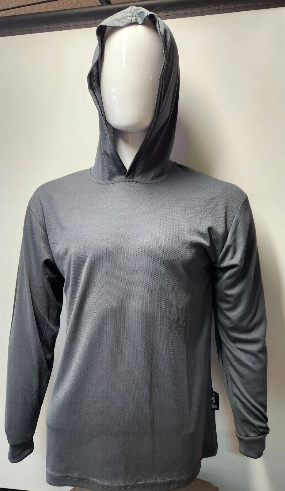 Hoodie Grey High Visibility Shirt / Air Cooling Flow