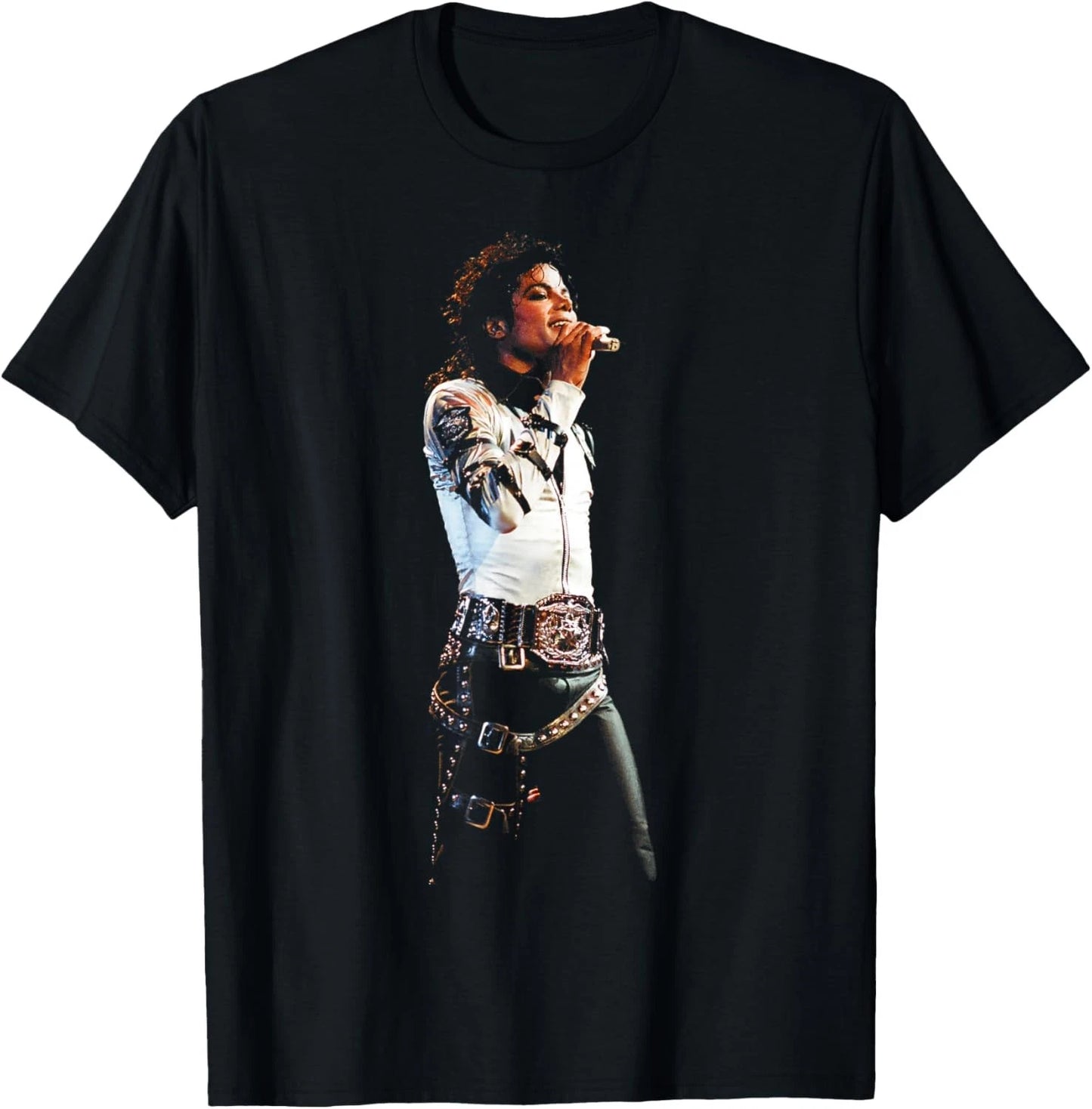 Michael Jackson Bad World Tour Man in The Mirror 1988 Unisex T-Shirt