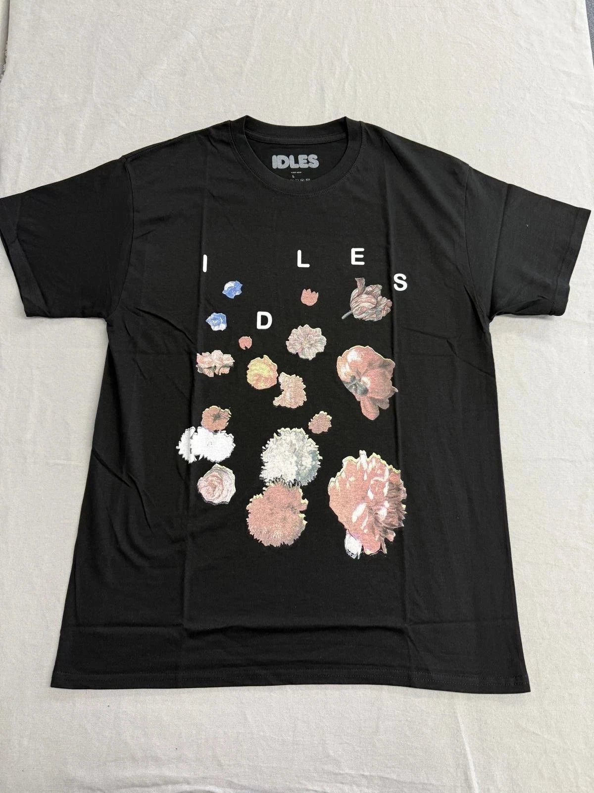 Idles Band Flowers T-shirt Crawler Album Tee - Official Tees