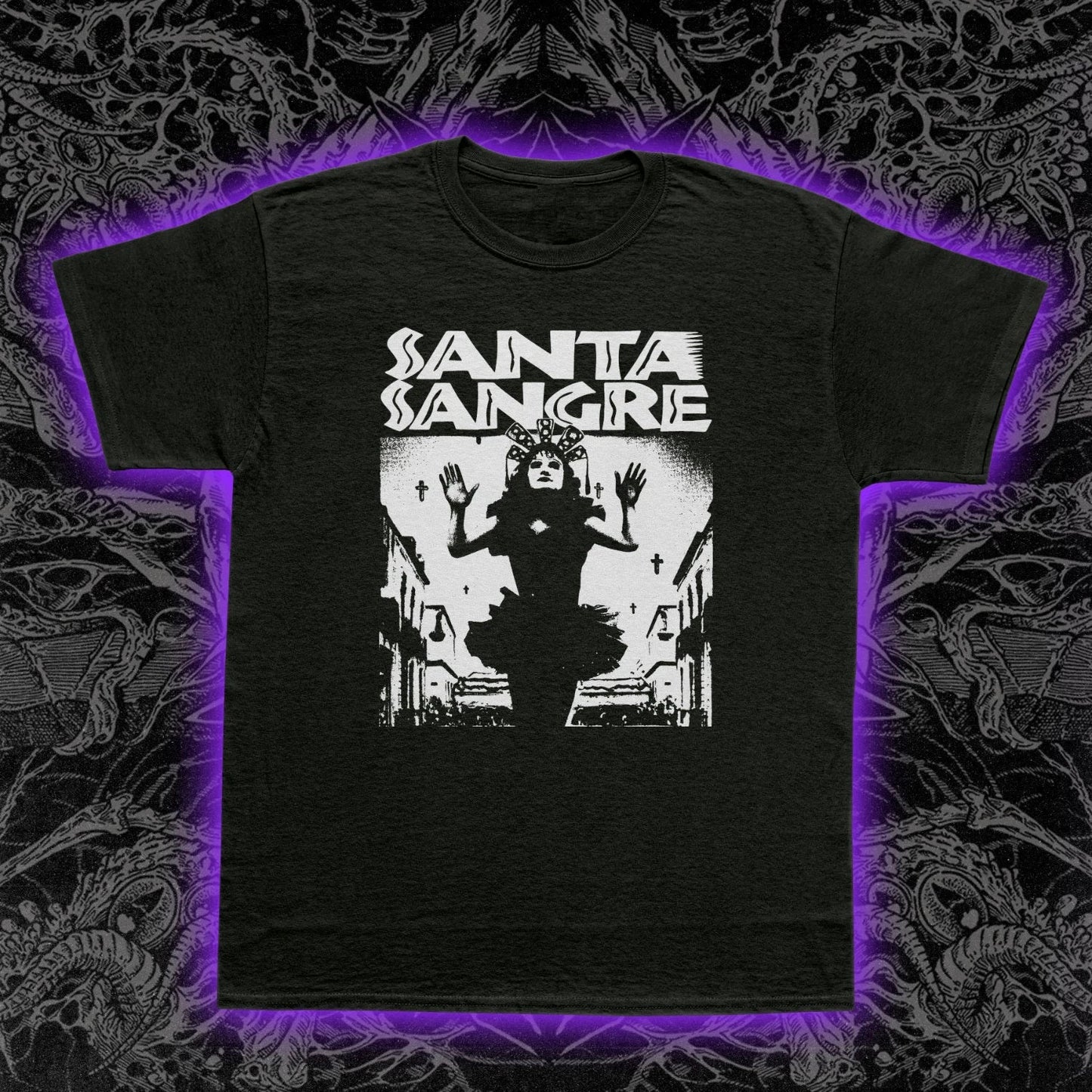 Santa Sangre T-Shirt Jodorowsky Cult Film Horror Surrealism Art House Movie S-5X