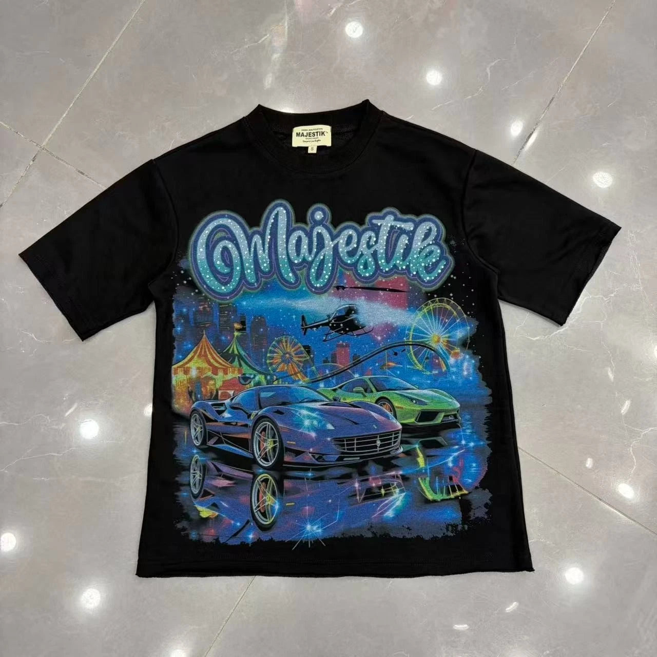 Black Majestik Graphic T-Shirt – New tee S-M-L-XL