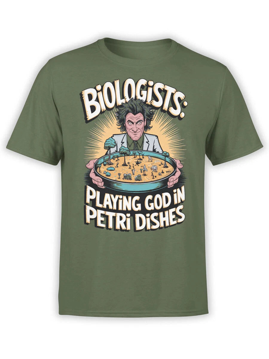 FANTUCCI Biologist T-Shirt Collection | Petri Dish Mastermind T-Shirt | Unisex