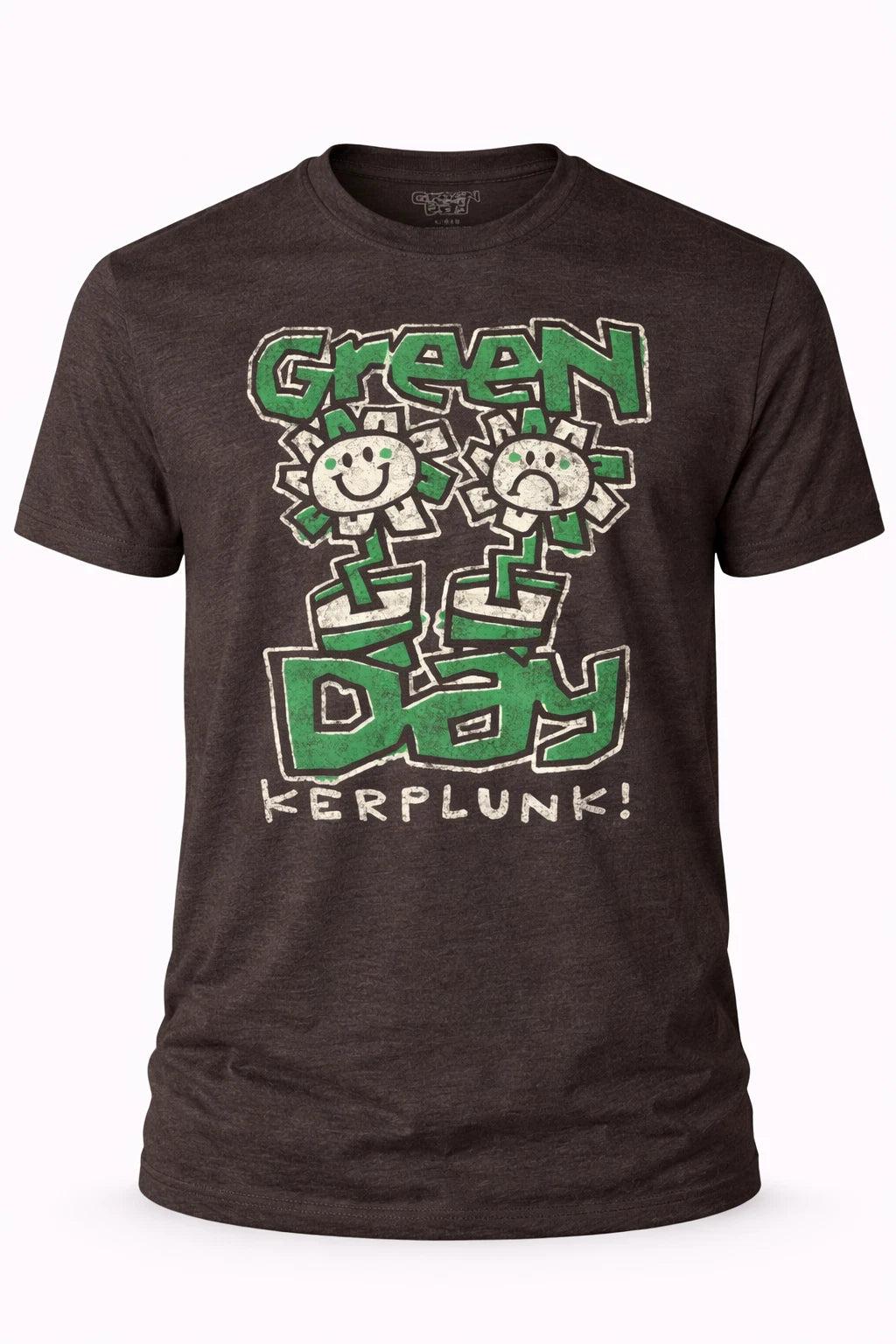 Green Day Kerplunk Graphic Band T Shirt Punk Rock Vintage Style Tee