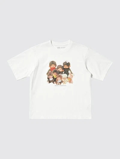 Monchhichi UNIQLO UT T-Shirts Japan OFF WHITE