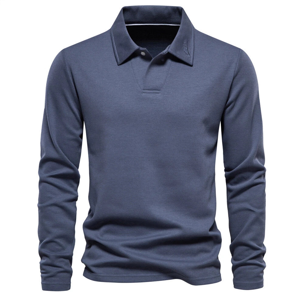 Spring Men Long Sleeve Fashion Shirt Classic Button Casual Baggy Shirts