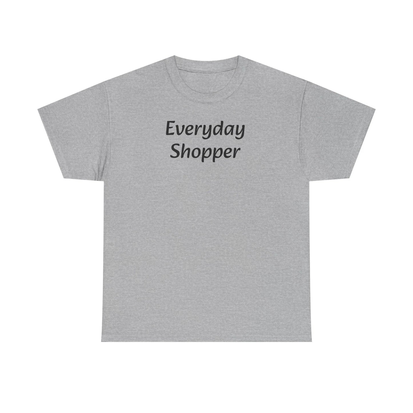 Everyday Shopper T‑Shirt — Minimalist Casual Tee for Retail Lovers