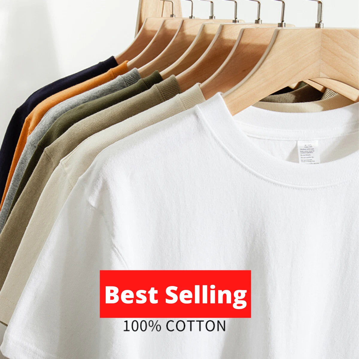 Men's T Shirts 100% Cotton Soft Plain Tee Shirt | Stock Clearance š„Best Offerš„