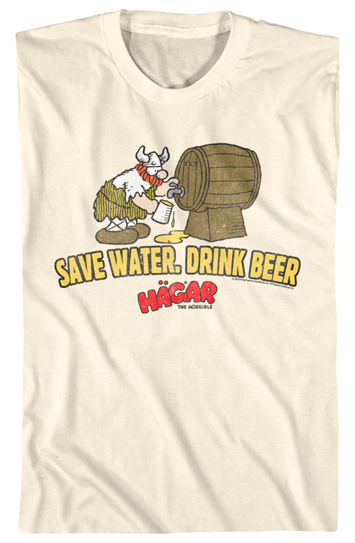 Save Water Drink Beer Hagar The Horrible T-Shirt