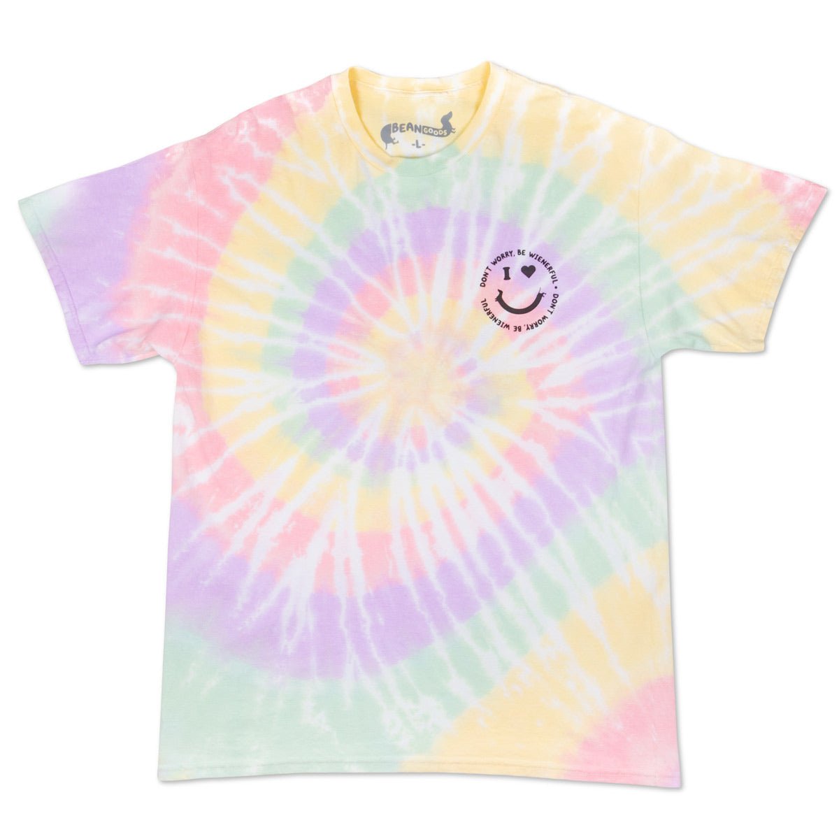 smiley ween unisex tee | tie-dye