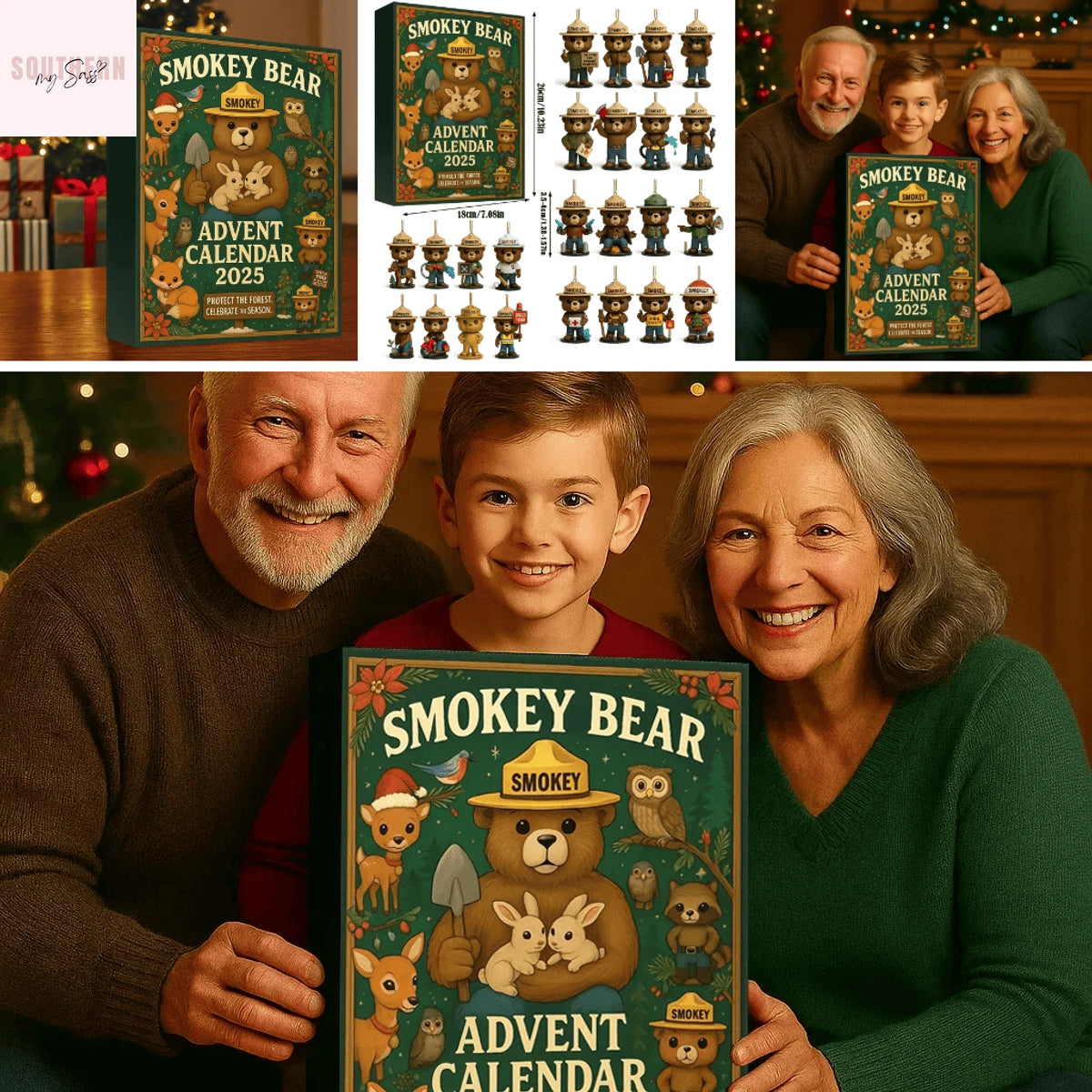 Smokey Bear Advent Calendar 2025