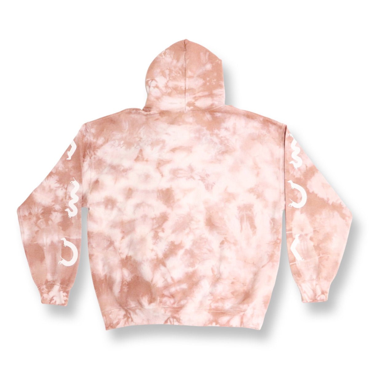 squiggly ween unisex hoodie | tie-dye