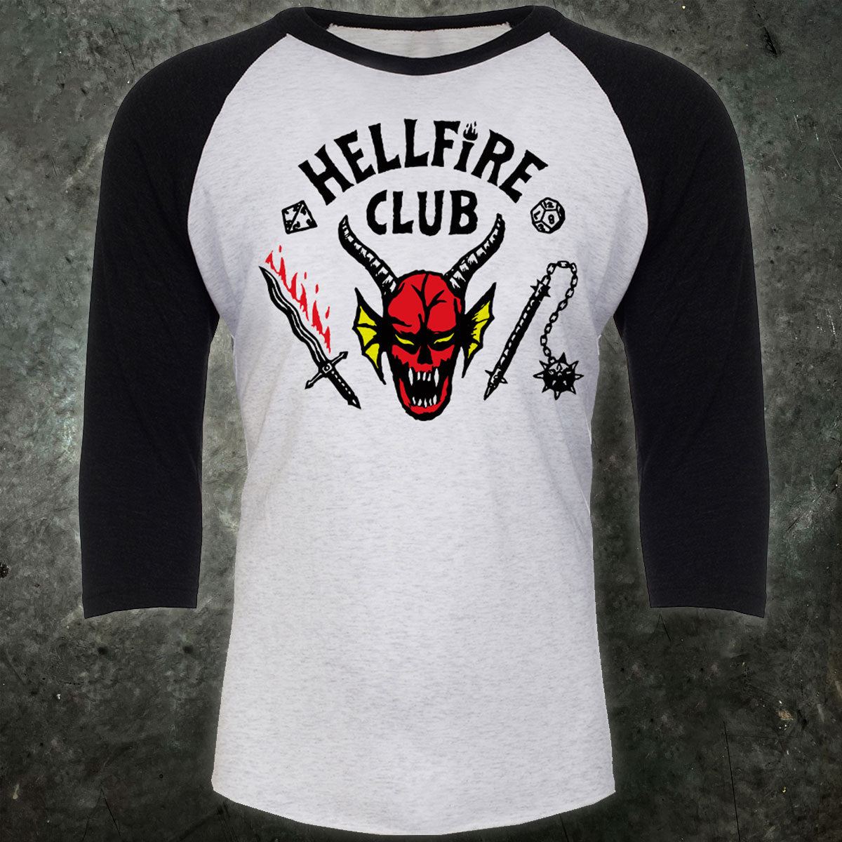 **SALE** Stranger Things Hellfire Club Long Sleeve T Shirt