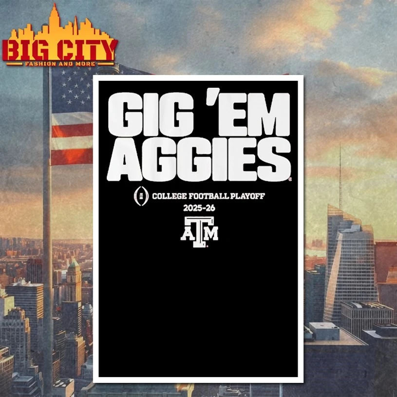 texas A&M Aggies Gig ’em aggies 2025 CFB Team Slogan shirt