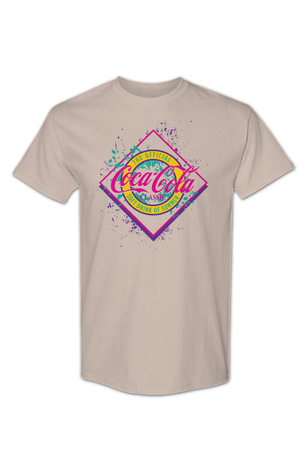 The Official Soft Drink Of Summer Diamond Coca-Cola T-Shirt