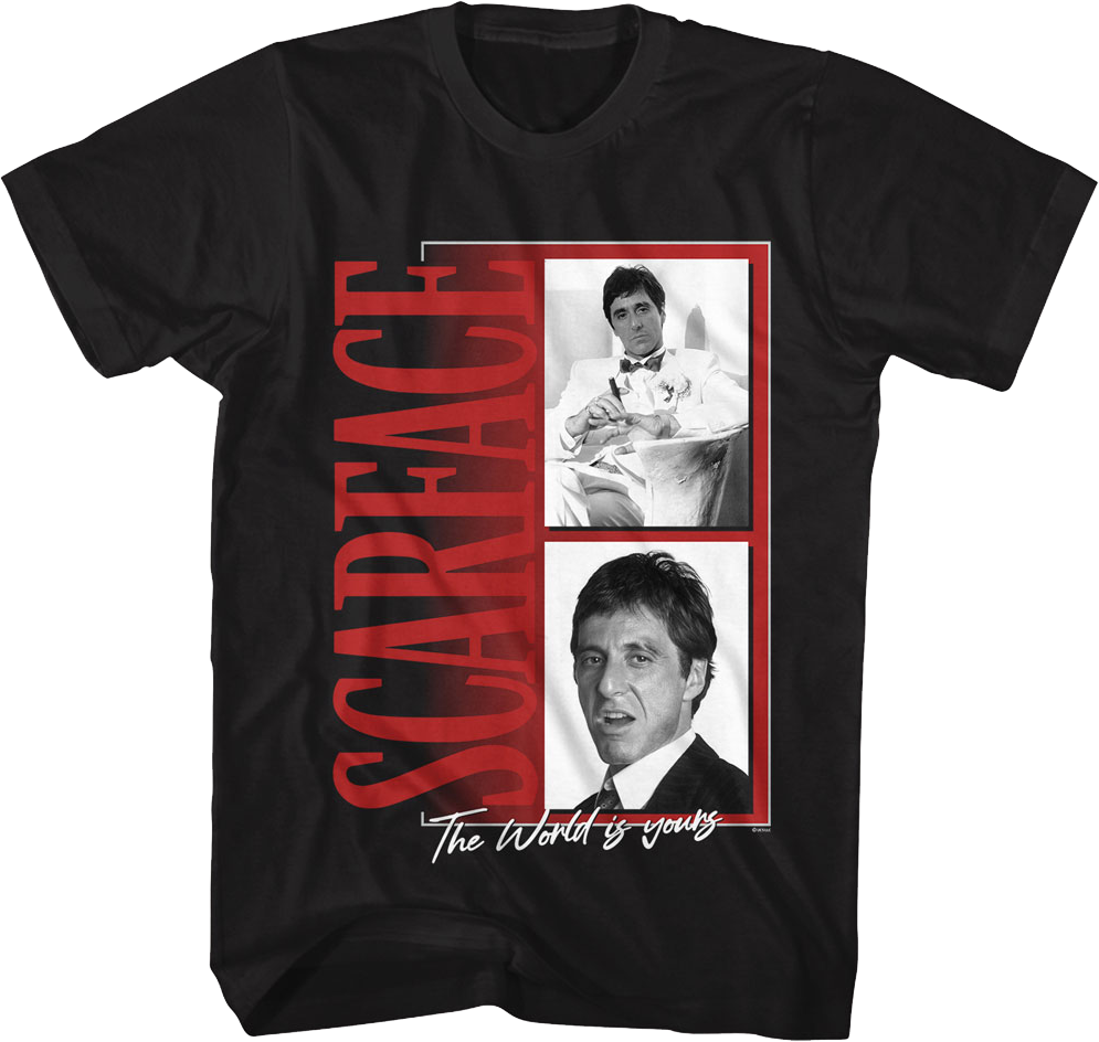 The World Is Yours Photos Scarface T-Shirt