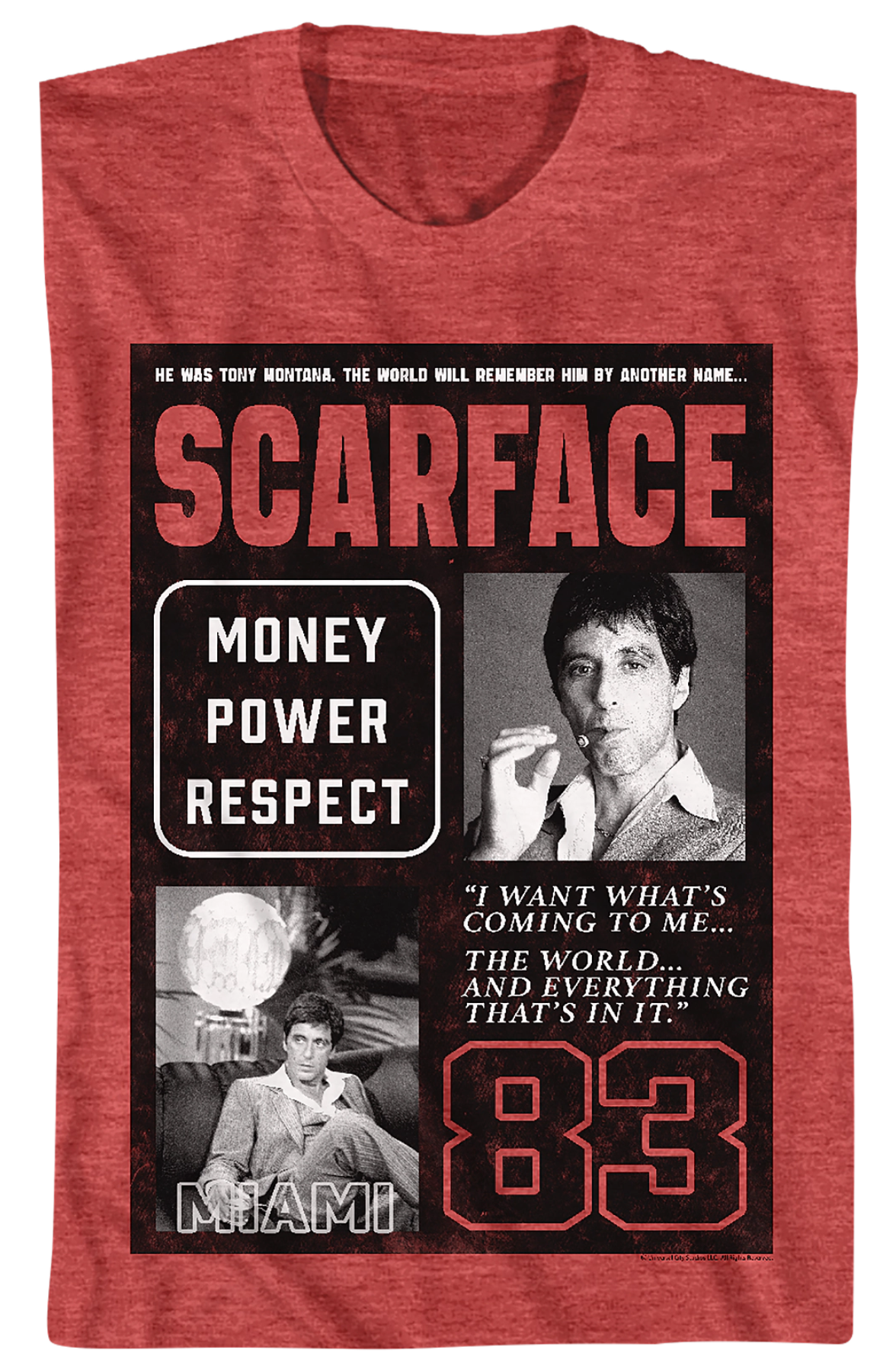 The World Will Remember Scarface T-Shirt