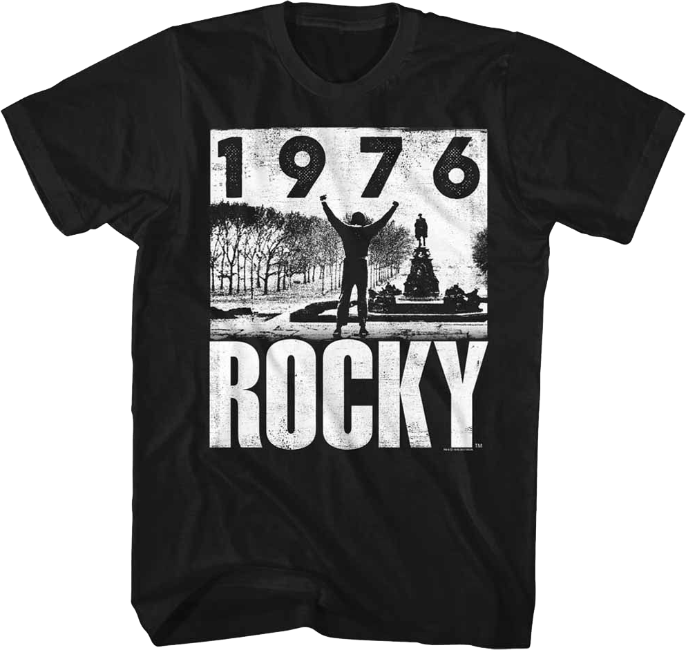 Top Of The Steps 1976 Rocky T-Shirt