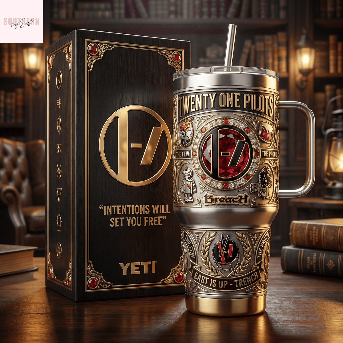 Twenty One Pilots East Is Up – Trench Tumbler
