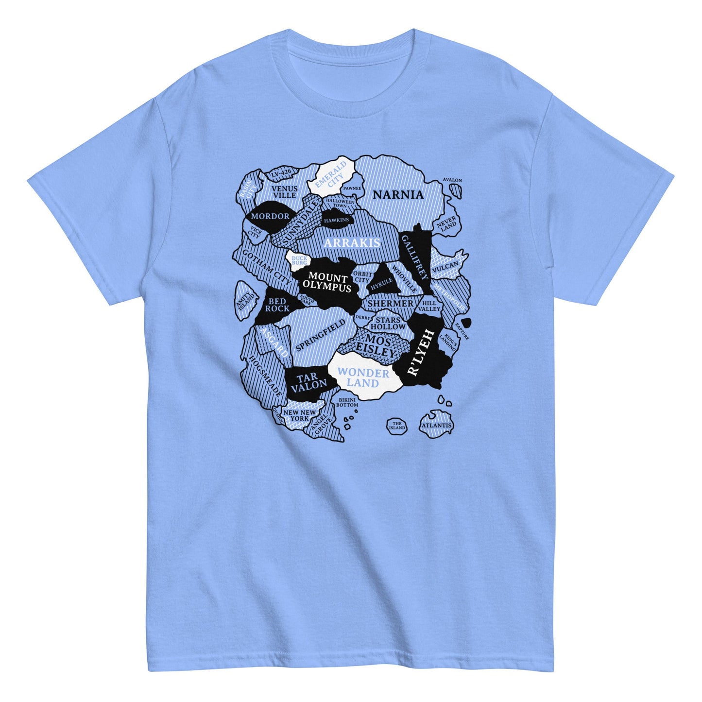 World Map Men's Classic Tee