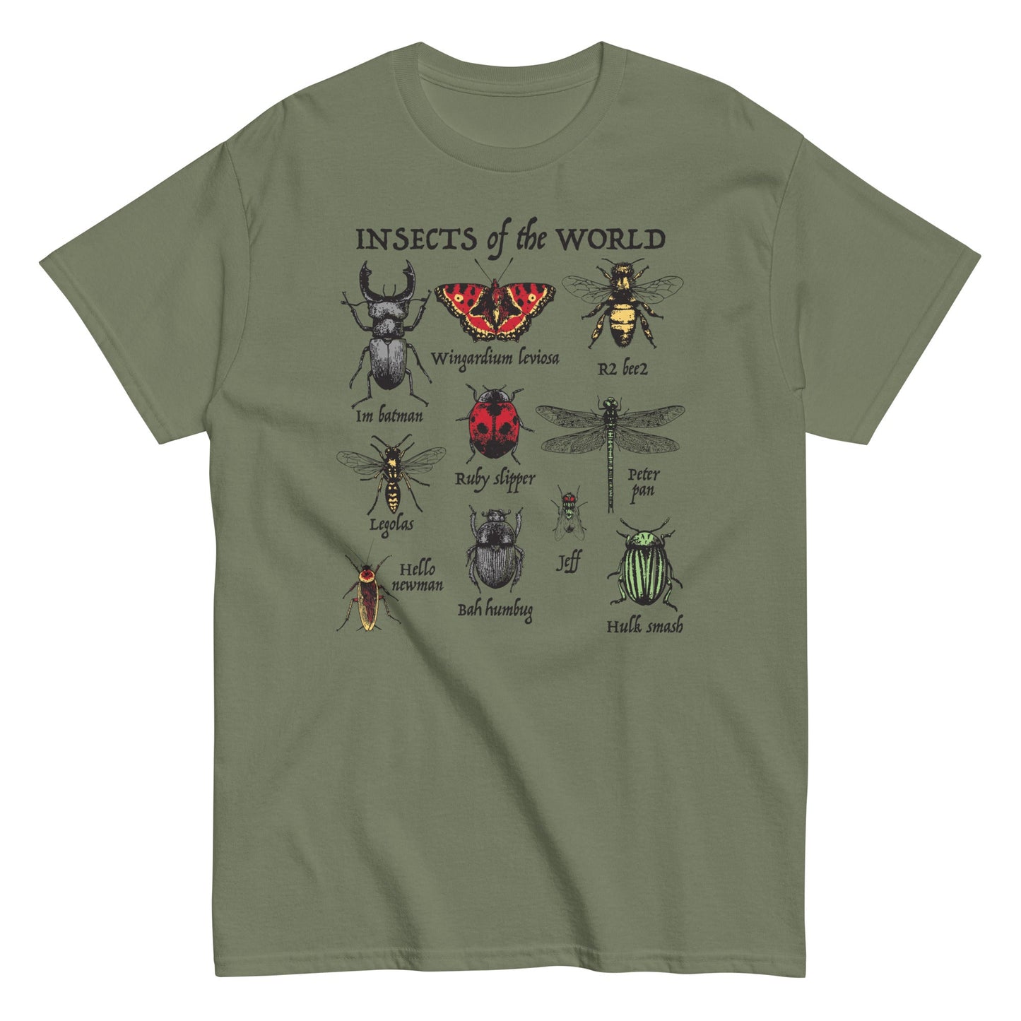 Insects Of The World Men's Classic Tee