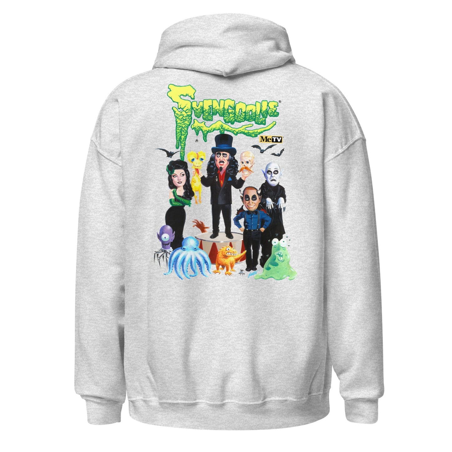 "Master of Scaremonies" Svengoolie® Pullover Hoodie by Terry Beatty (2025 Series)
