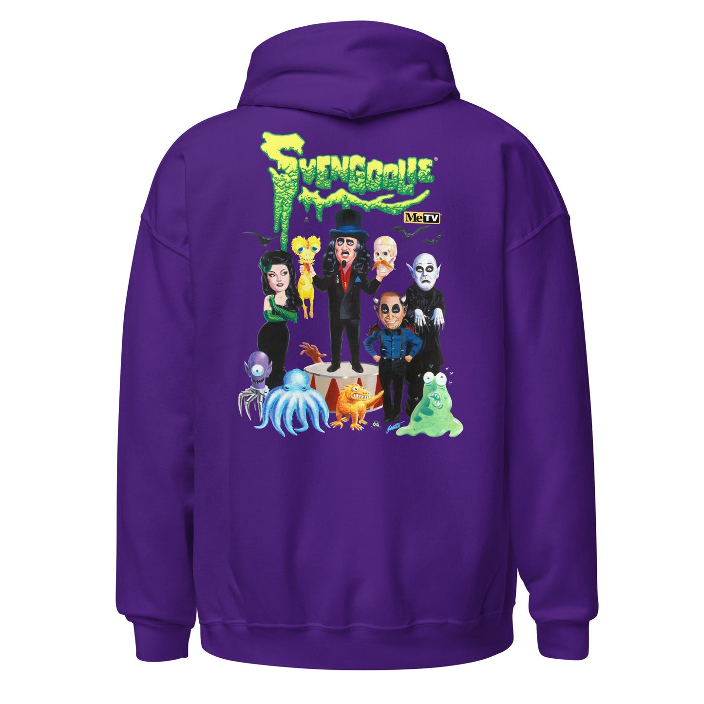 "Master of Scaremonies" Svengoolie® Pullover Hoodie by Terry Beatty (2025 Series)