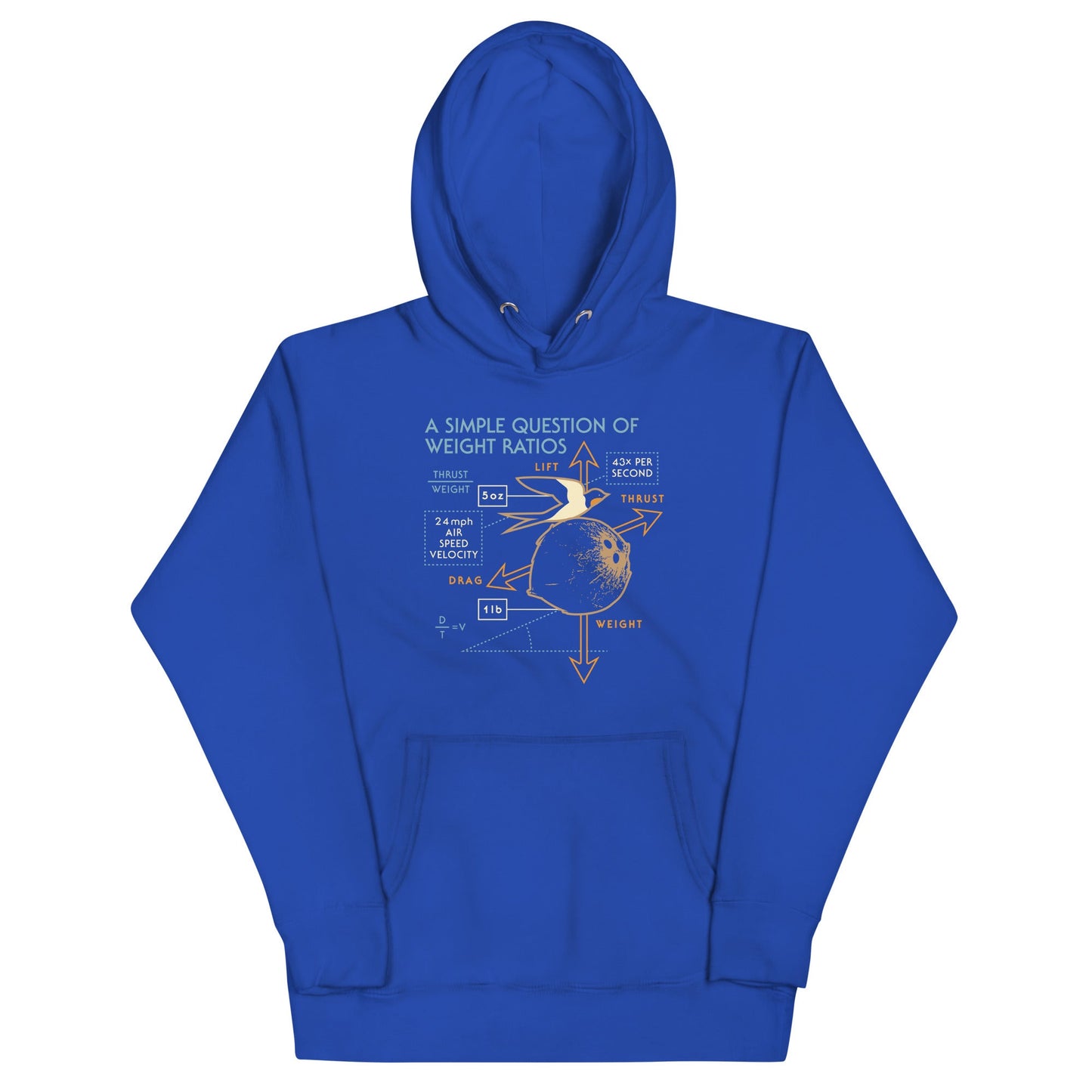 A Simple Question Of Weight Ratios Unisex Hoodie