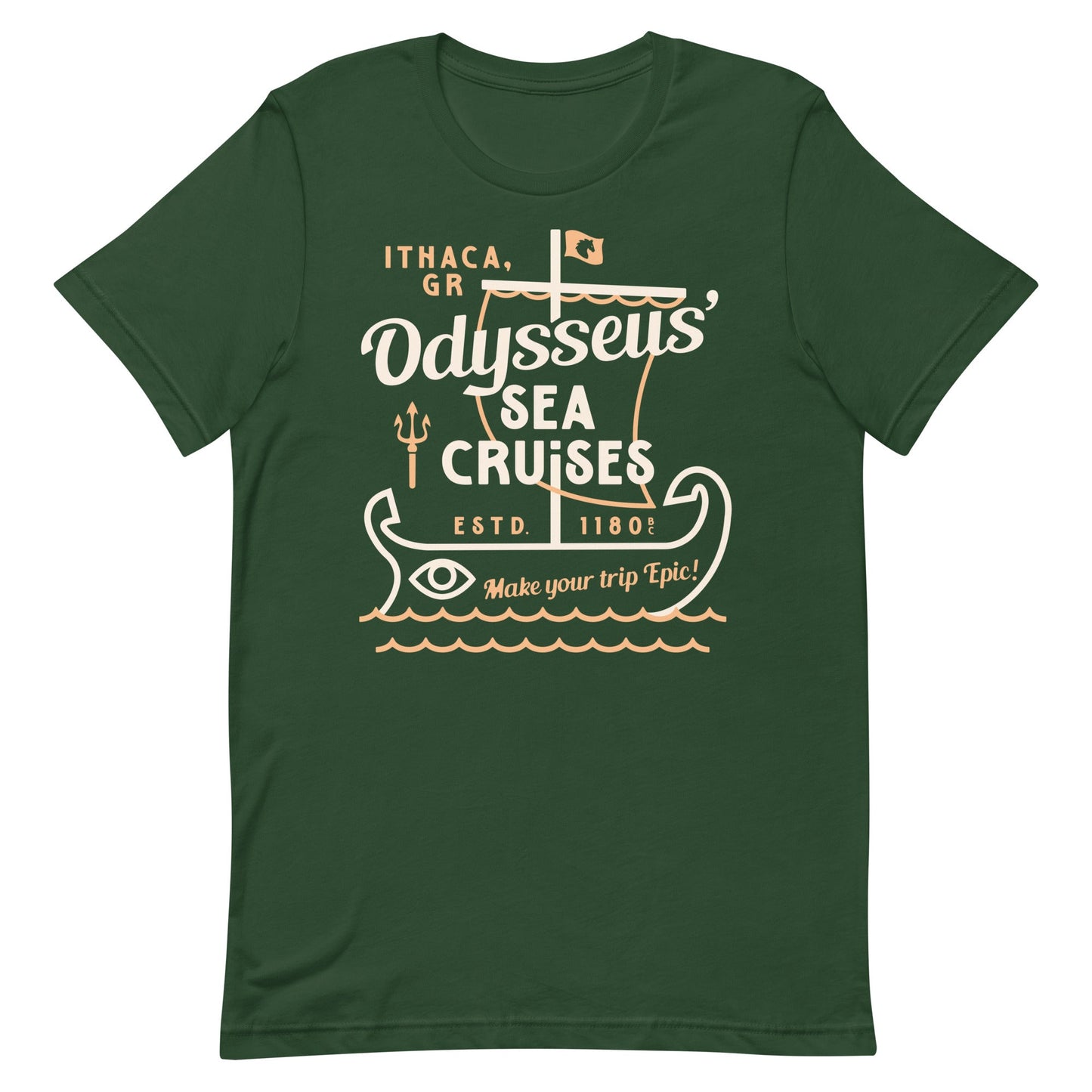 Odysseus Sea Cruises Men's Signature Tee
