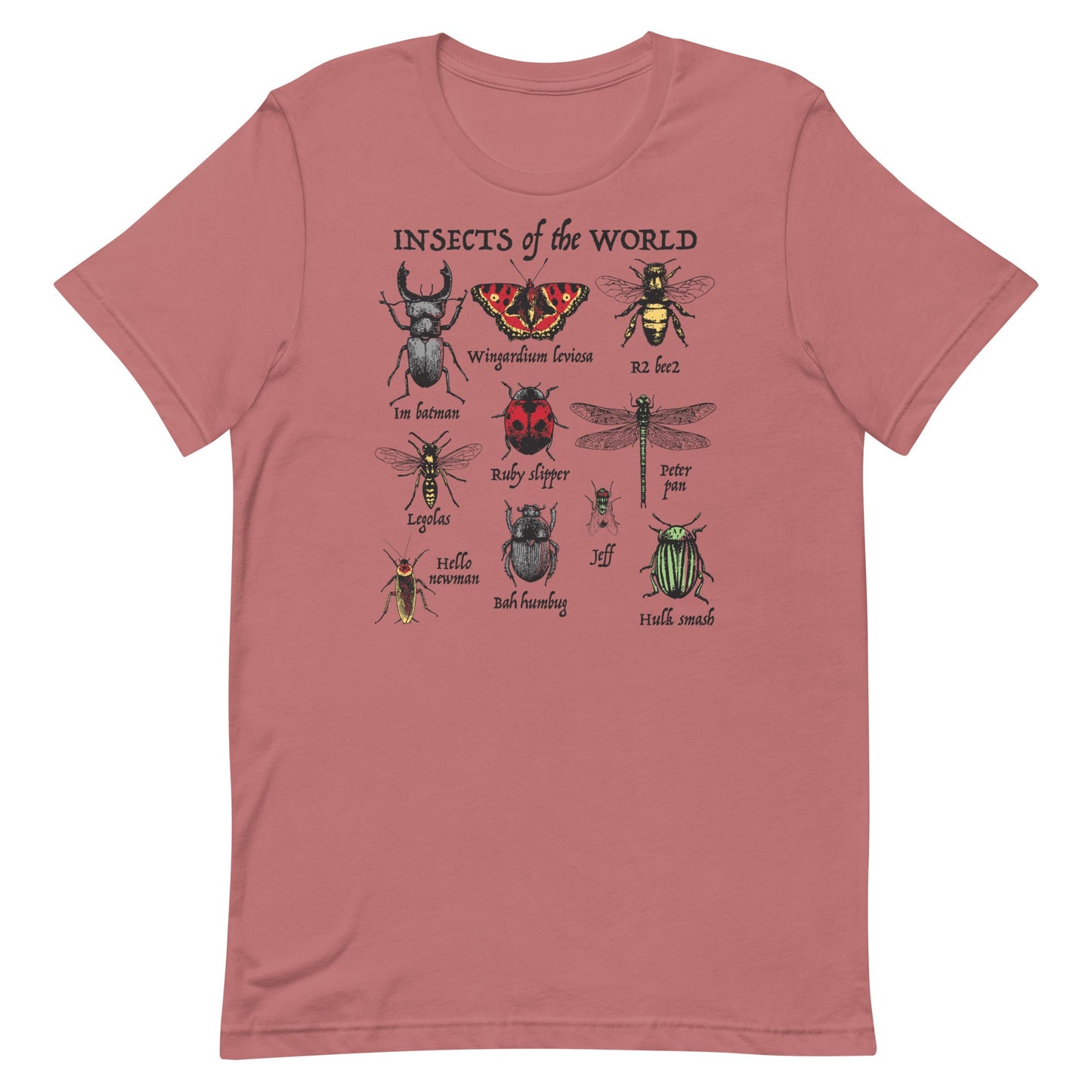 Insects Of The World Men's Signature Tee