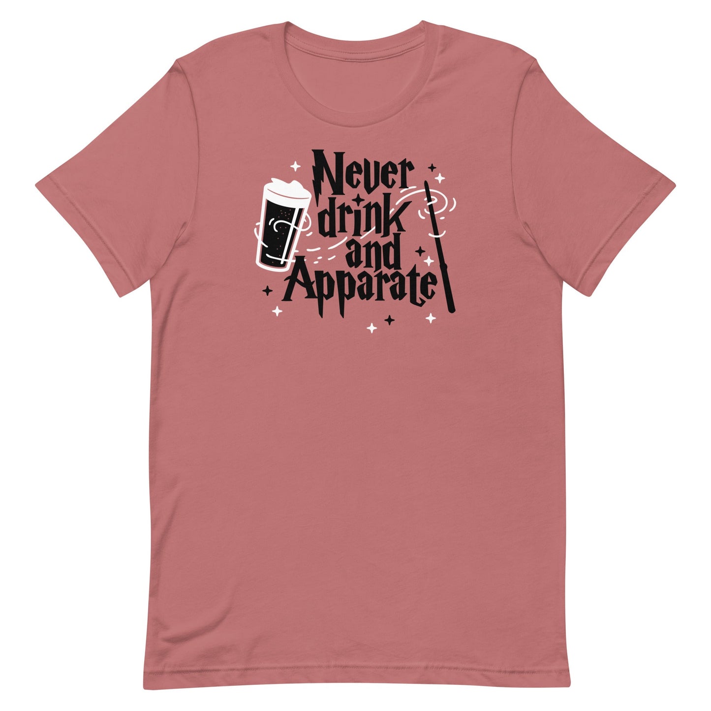 Never Drink And Apparate Men's Signature Tee