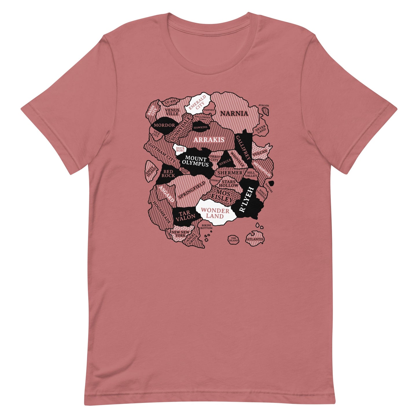 World Map Men's Signature Tee