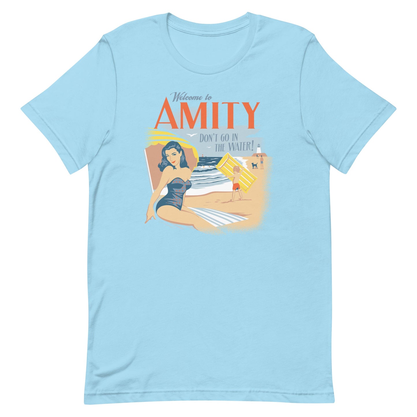 Welcome To Amity Men's Signature Tee