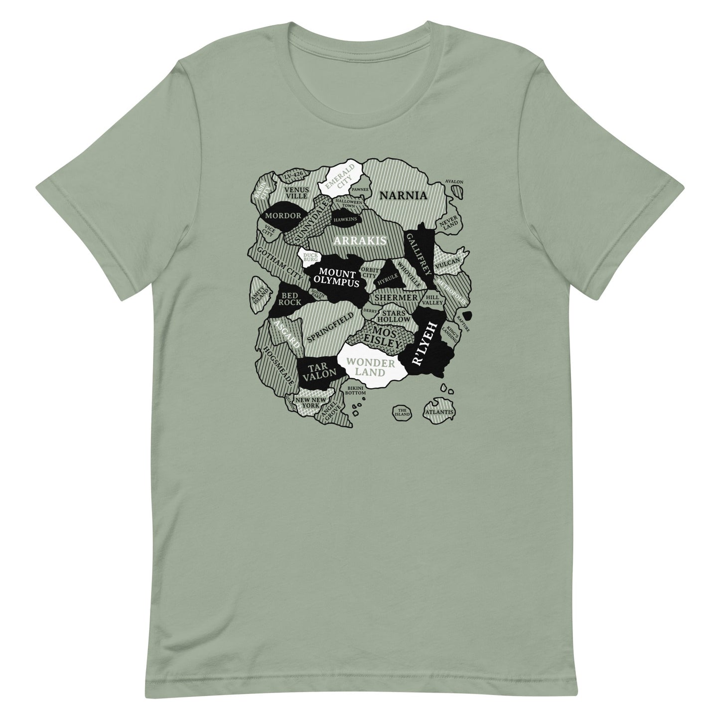 World Map Men's Signature Tee