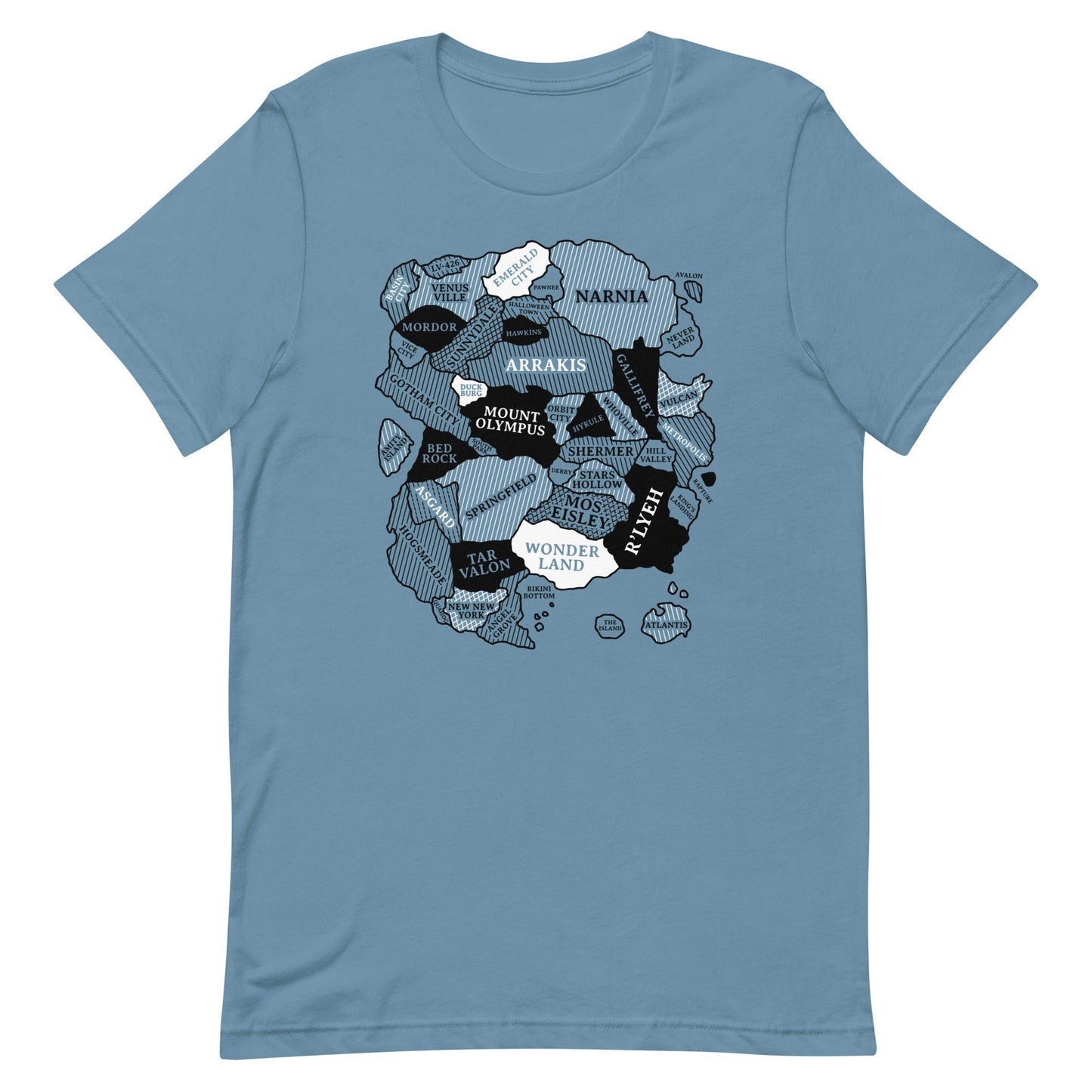 World Map Men's Signature Tee