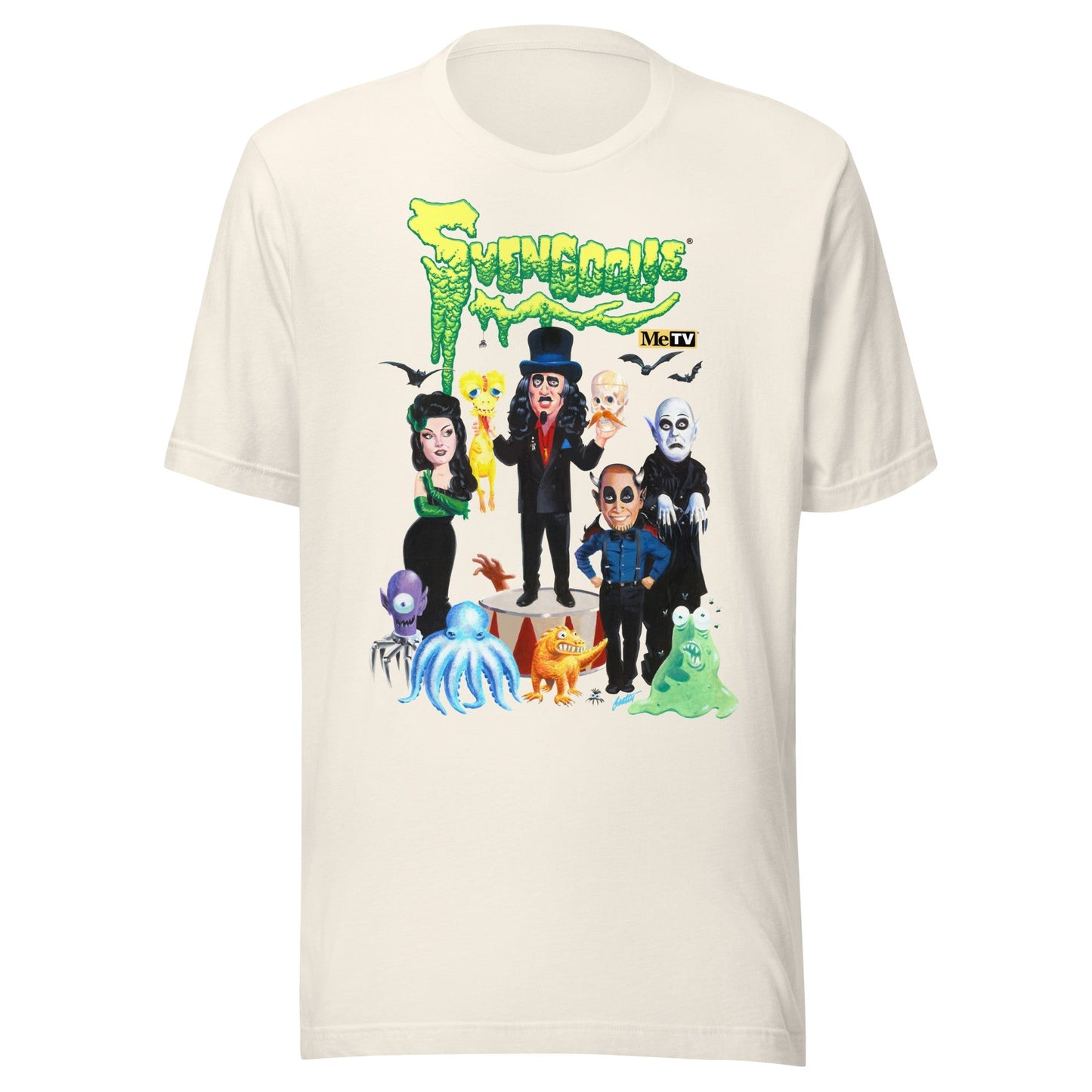 "Master of Scaremonies" Svengoolie® T-Shirt by Terry Beatty (2025 Series)