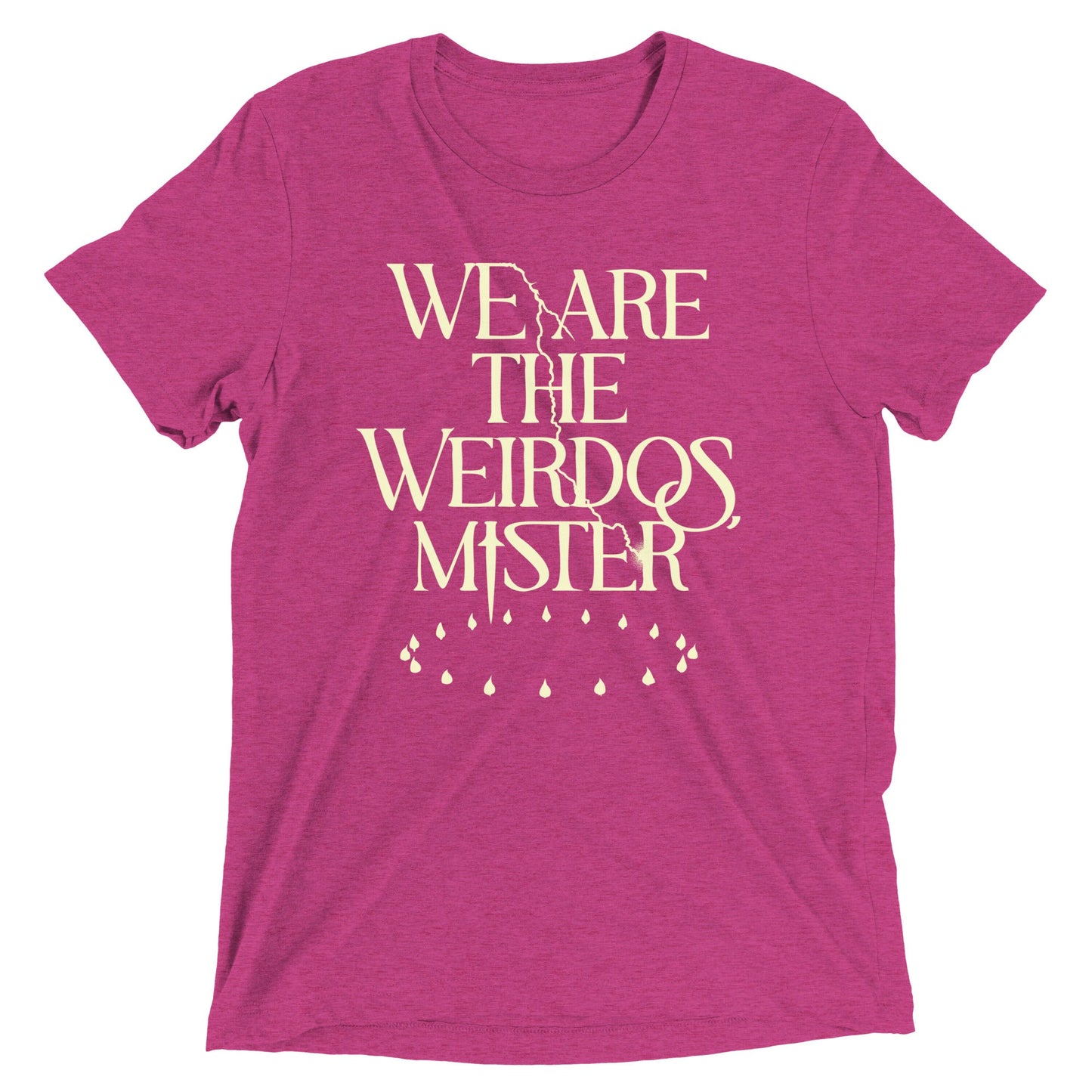 We Are The Weirdos, Mister Men's Tri-Blend Tee