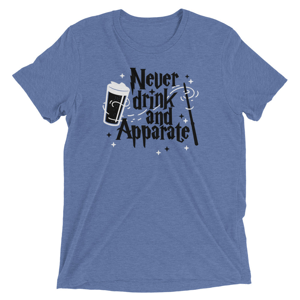 Never Drink And Apparate Men's Tri-Blend Tee