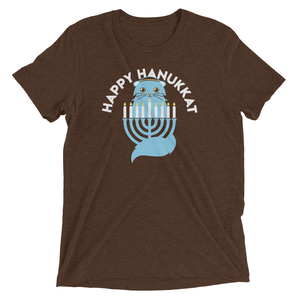 Happy Hanukkat Men's Tri-Blend Tee