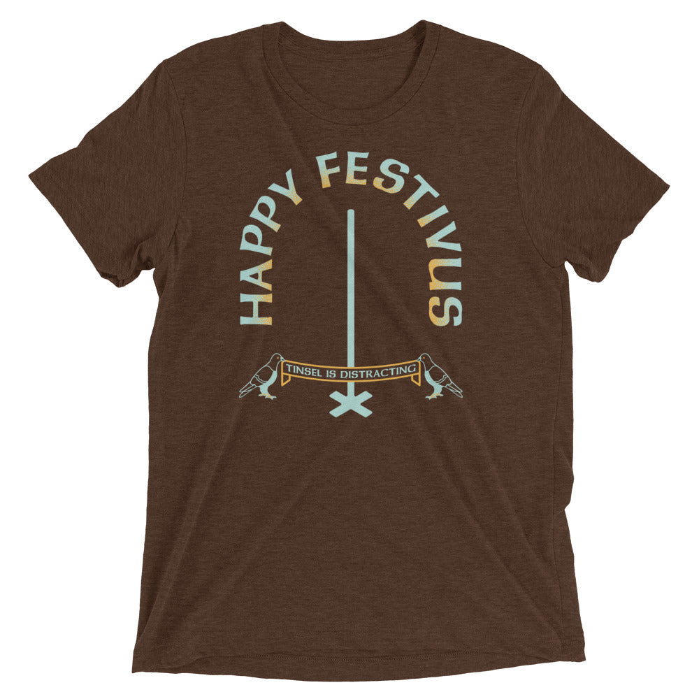 Happy Festivus Men's Tri-Blend Tee