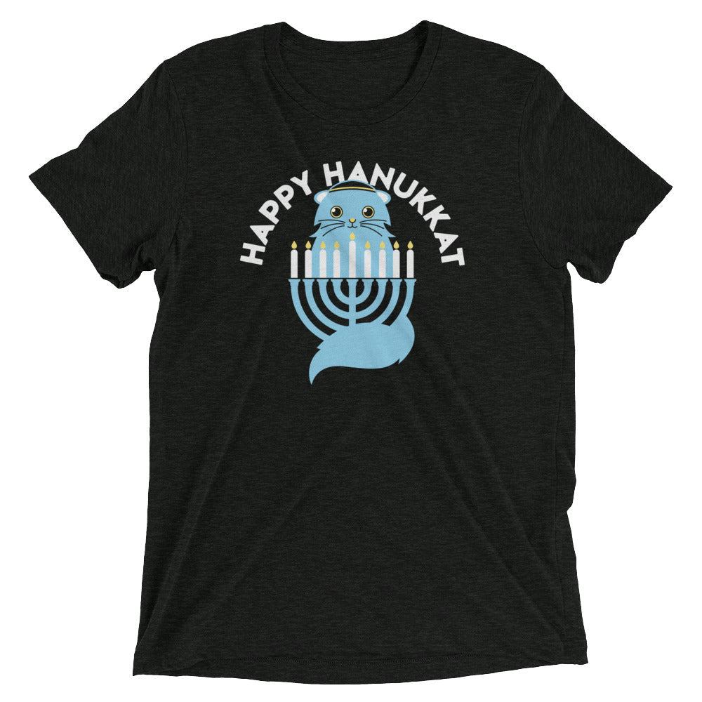 Happy Hanukkat Men's Tri-Blend Tee