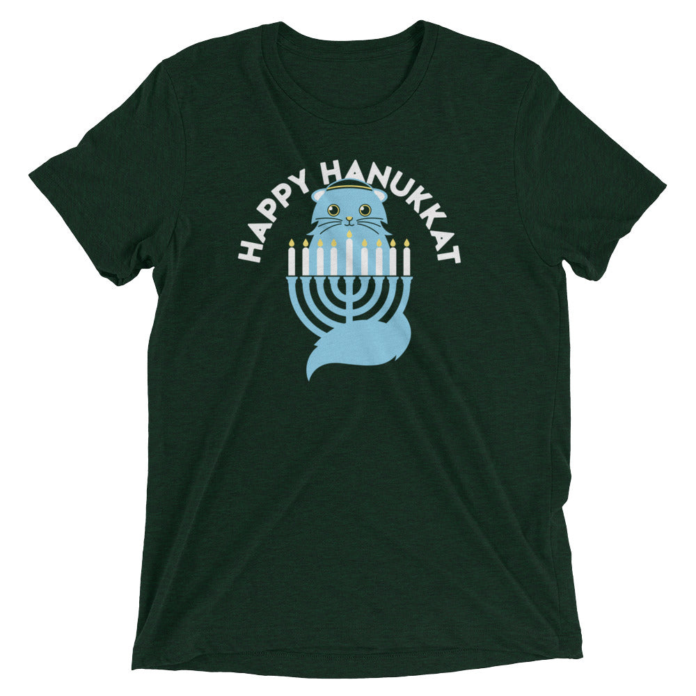 Happy Hanukkat Men's Tri-Blend Tee