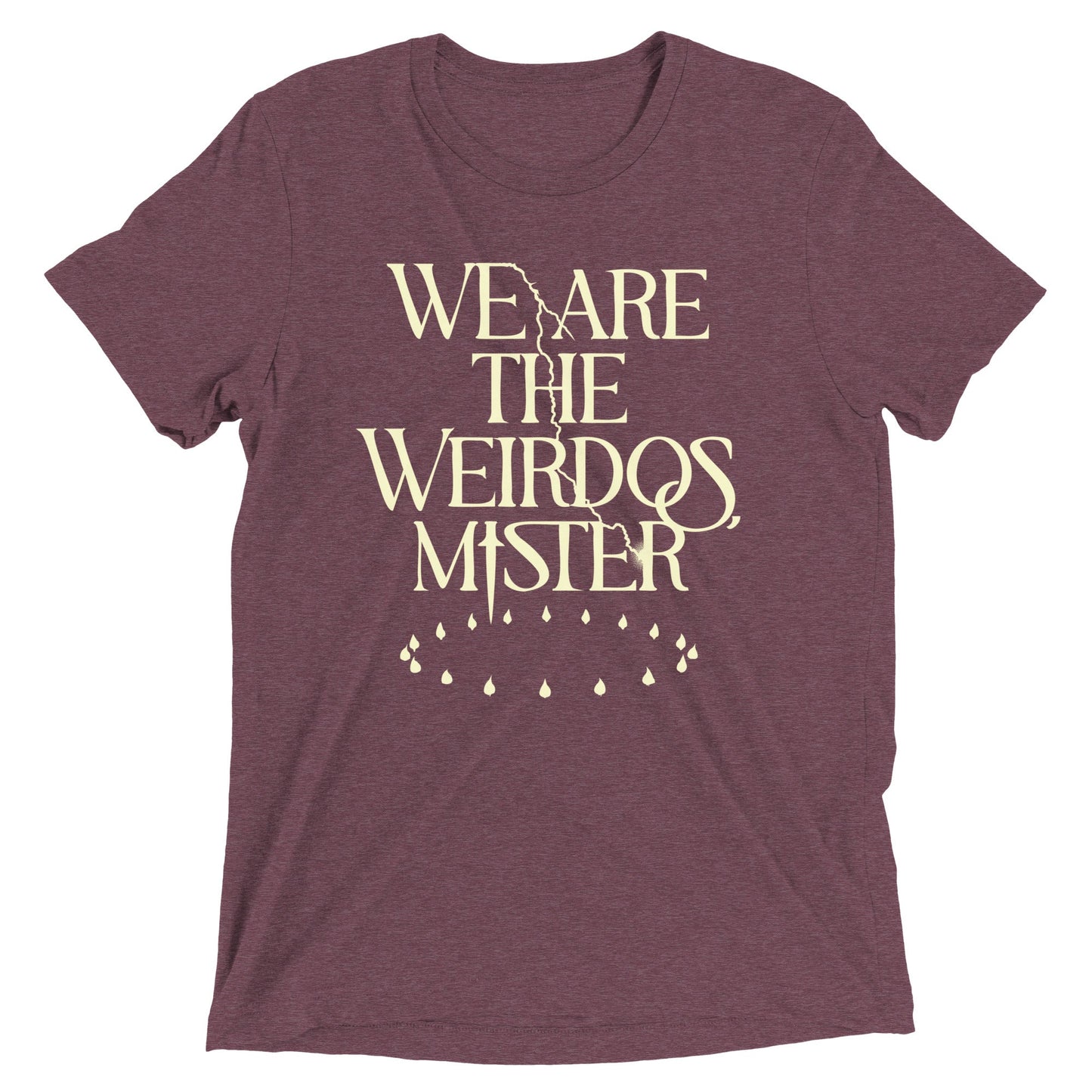 We Are The Weirdos, Mister Men's Tri-Blend Tee