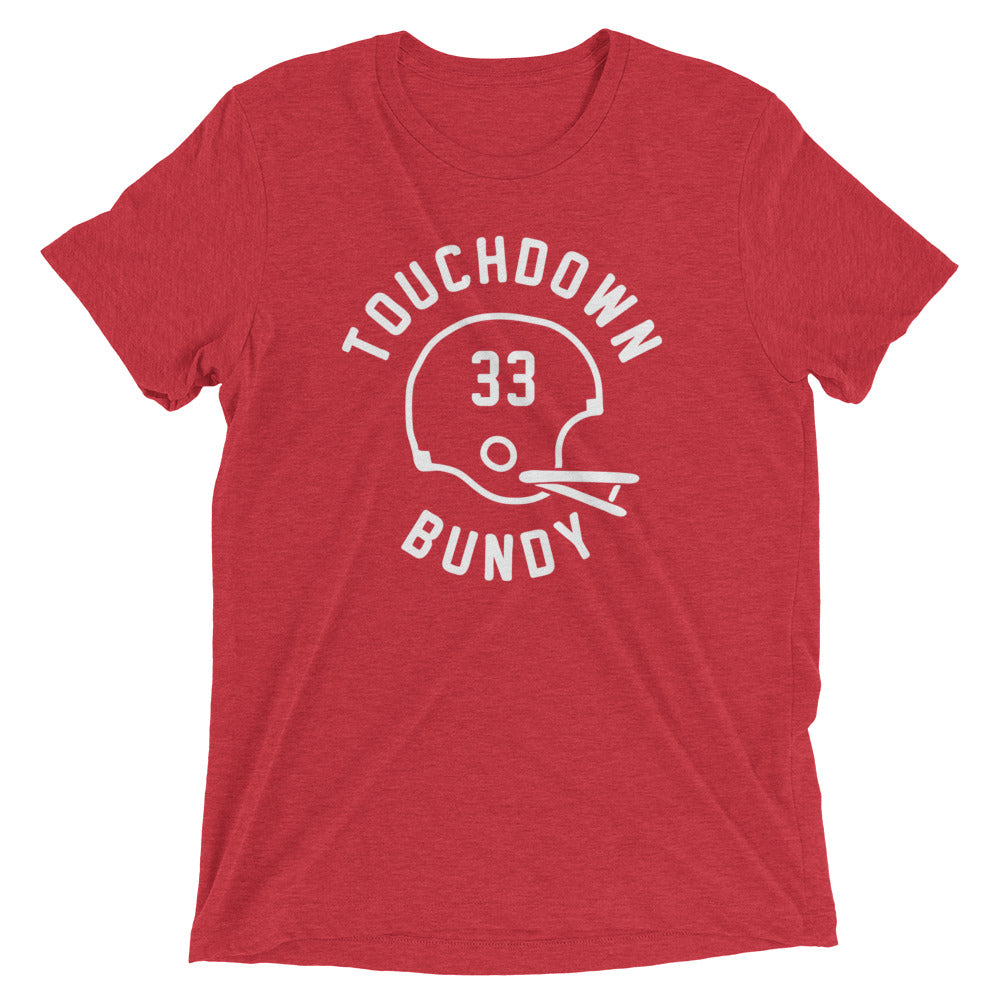 Touchdown Bundy Men's Tri-Blend Tee