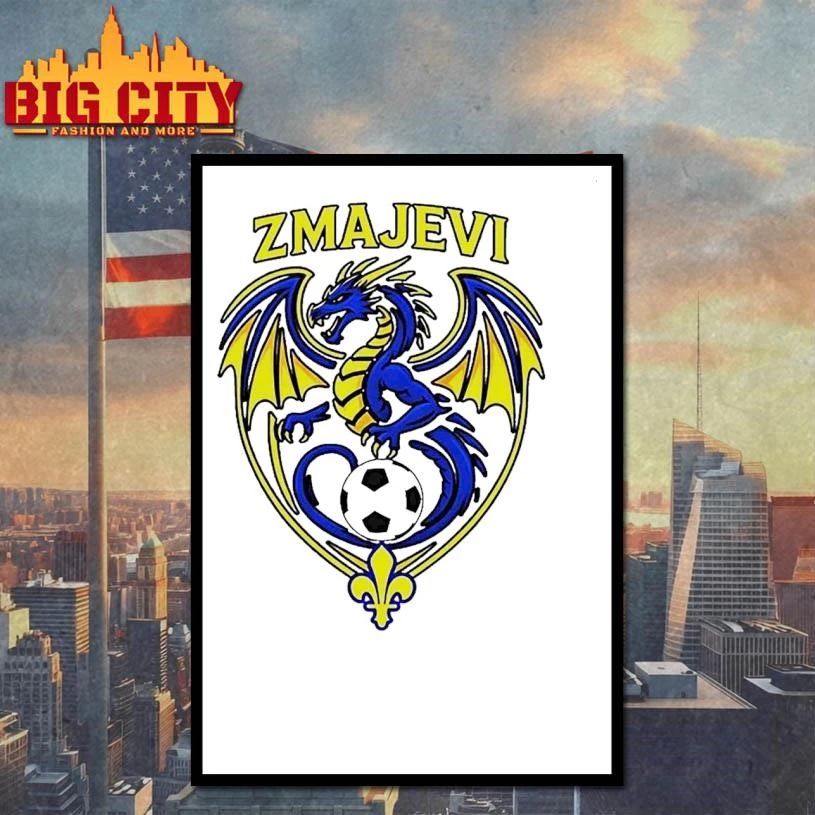 Zmajevi Bosnian Soccer Bosnia And Herzegovina World Cup 2026 Tournament Shirt
