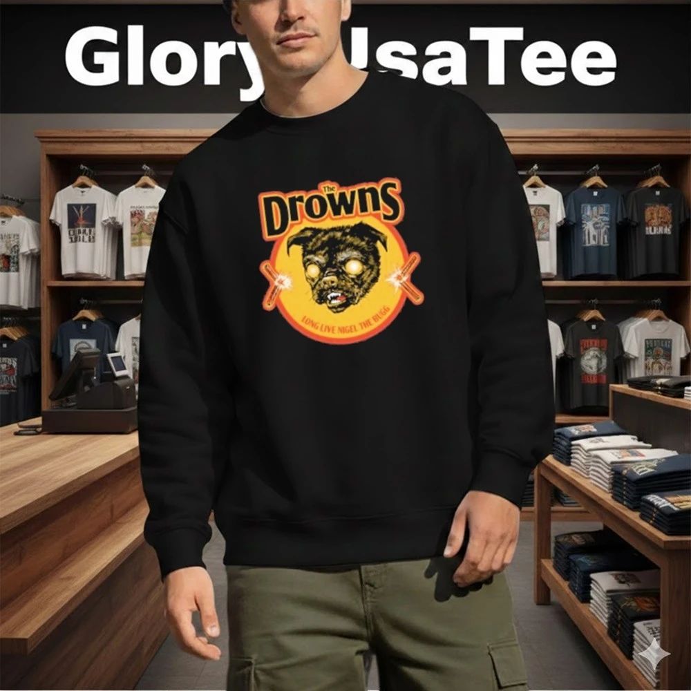 The Drowns Nigel Black T-Shirt