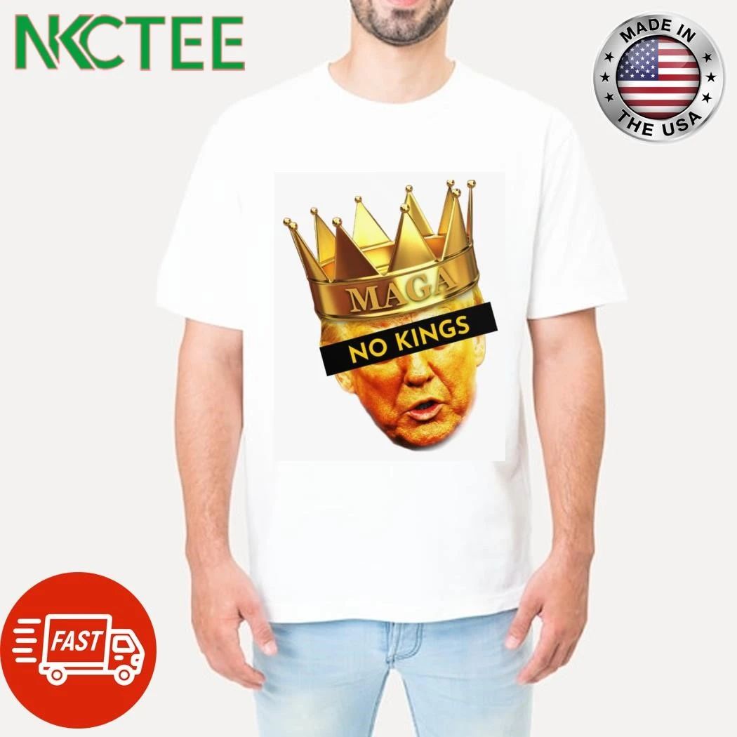 NKCtees No kings Donald Trump head shirt