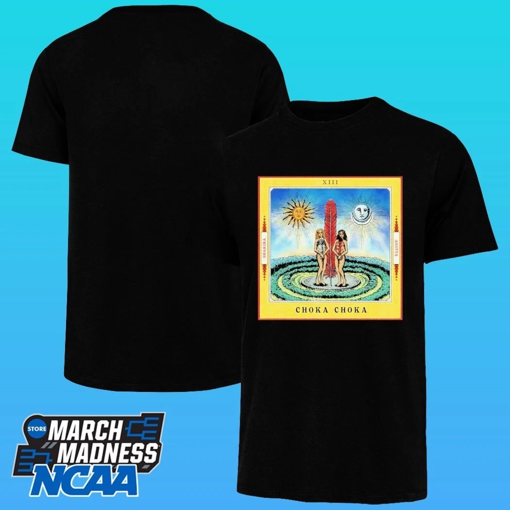 Shakira X Anitta Choka Choka Collab Tarot Card Style Art Shirt