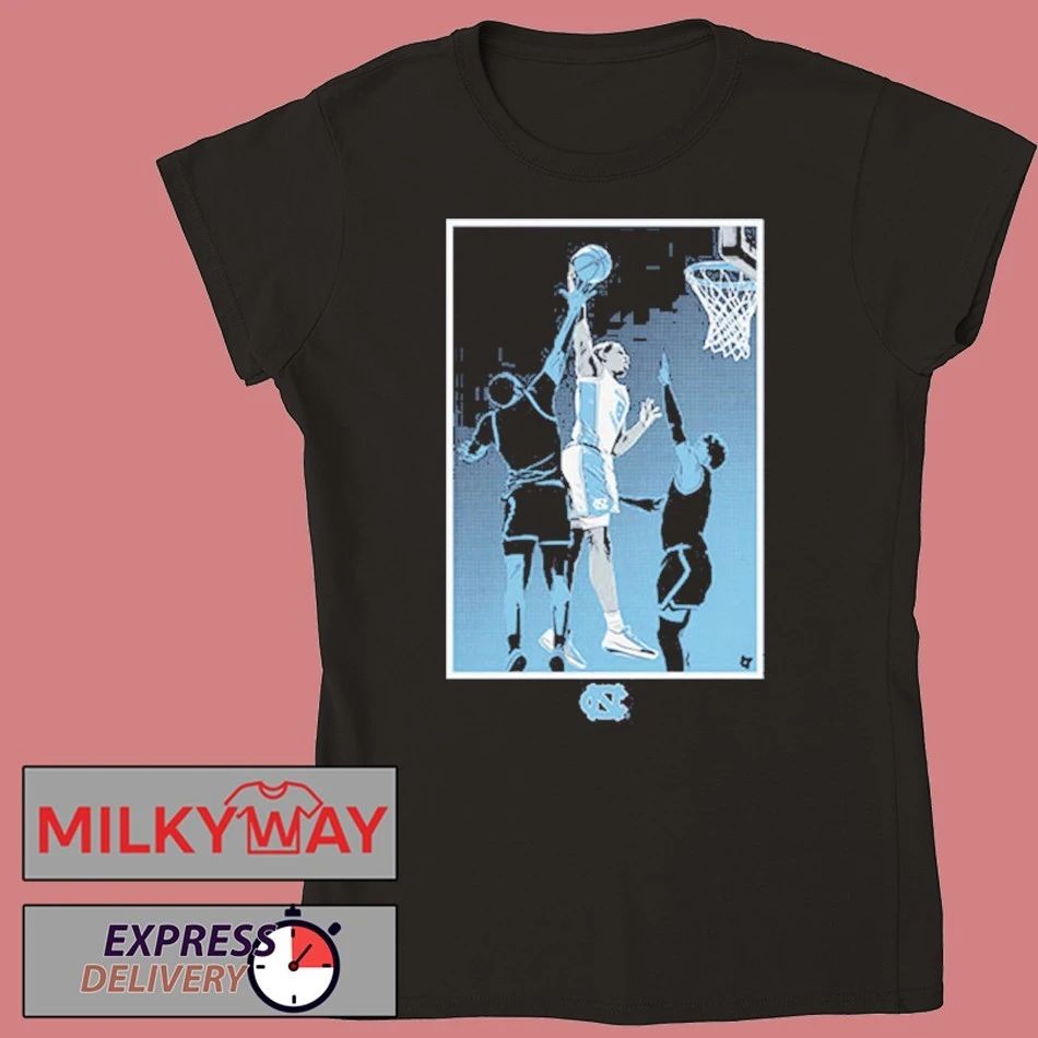 UNC Basketball Caleb Wilson Poster shirt