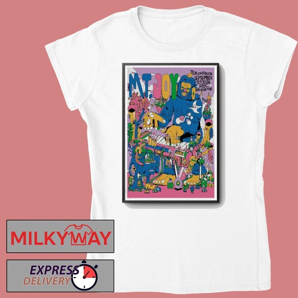 Mt. Joy RBC Amphitheatre In Toronto ON September 12 2026 Poster shirt